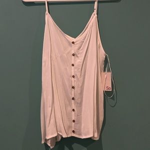So white flowy tank